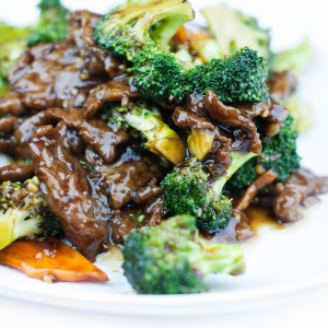 19. Sliced Beef with Broccoli