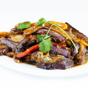 60. Szechuan Style Egg Plant