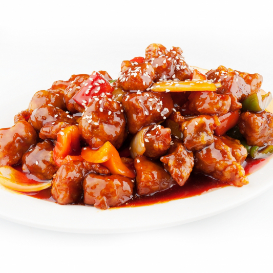 51. Pineapple Sweet and Sour Pork