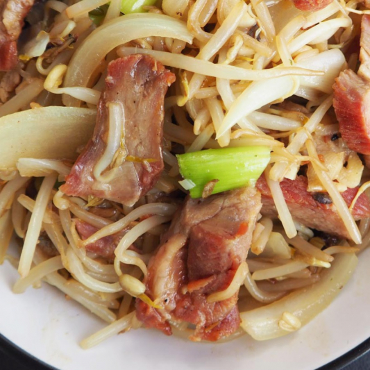 82. BBQ Pork Chop Suey