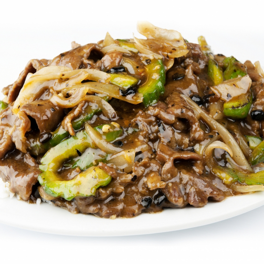 15. Sliced Beef in Black Pepper Sauce
