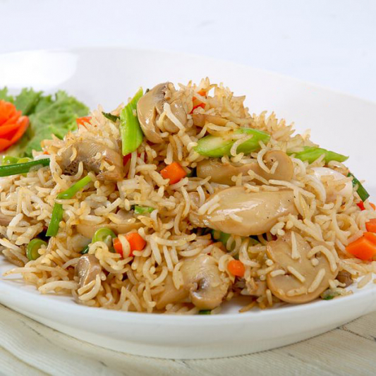 77. Mushroom Fried Rice